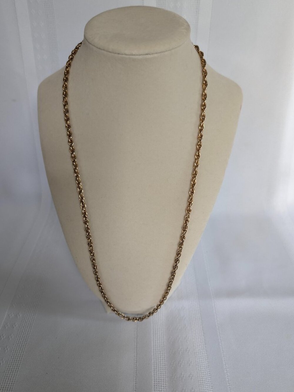 Vintage Fancy Link 14k Gold-Filled Chain 24"